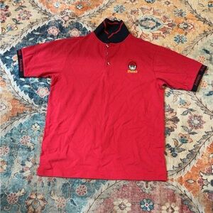 Vintage 90's Awana Sparks Visit › Red & Black Polo Size medium